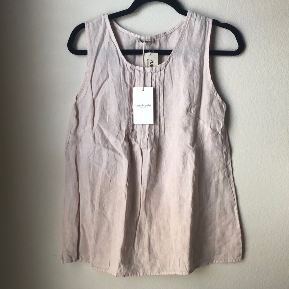 🌸Laura Bianchi Blush Pink Tank - Picture 2 of 6